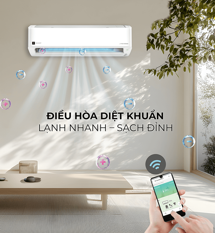 SHARP FP-J60E-W 空気清浄機 花粉 48m² Air Purifier FP-J60E-W | Sharp Singapore